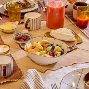 ANAFI - plat à four/bol en porcelaine 24,5cm