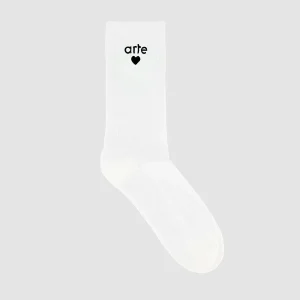 ARTE ANTWERP BASIC ARTE HEART SOCKS WHITE