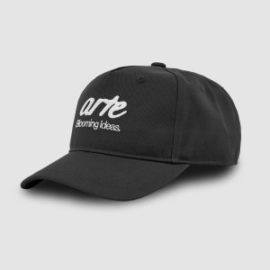 ARTE ANTWERP FRONT LOGO EMBROIDERY CAP BLACK