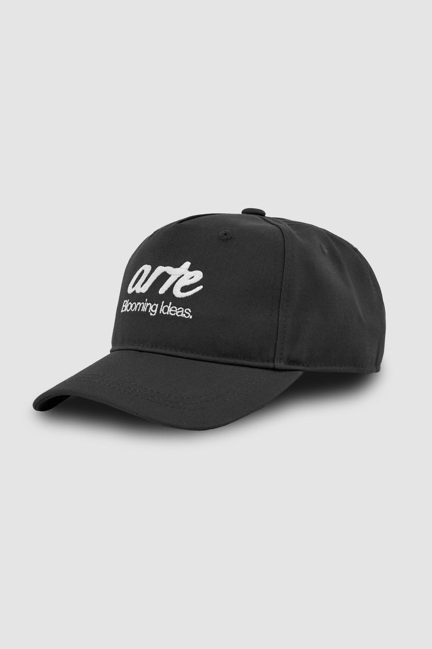 ARTE ANTWERP FRONT LOGO EMBROIDERY CAP BLACK