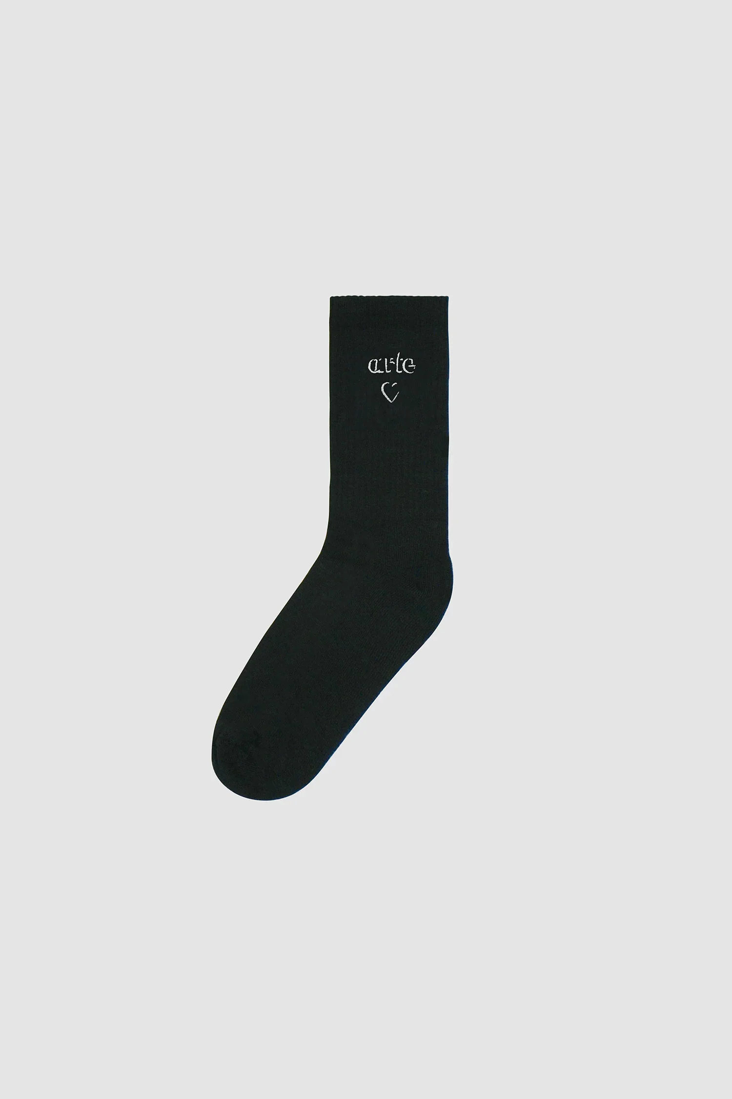 Arte Antwerp Chaussettes HEART LOGO SOCKS Black