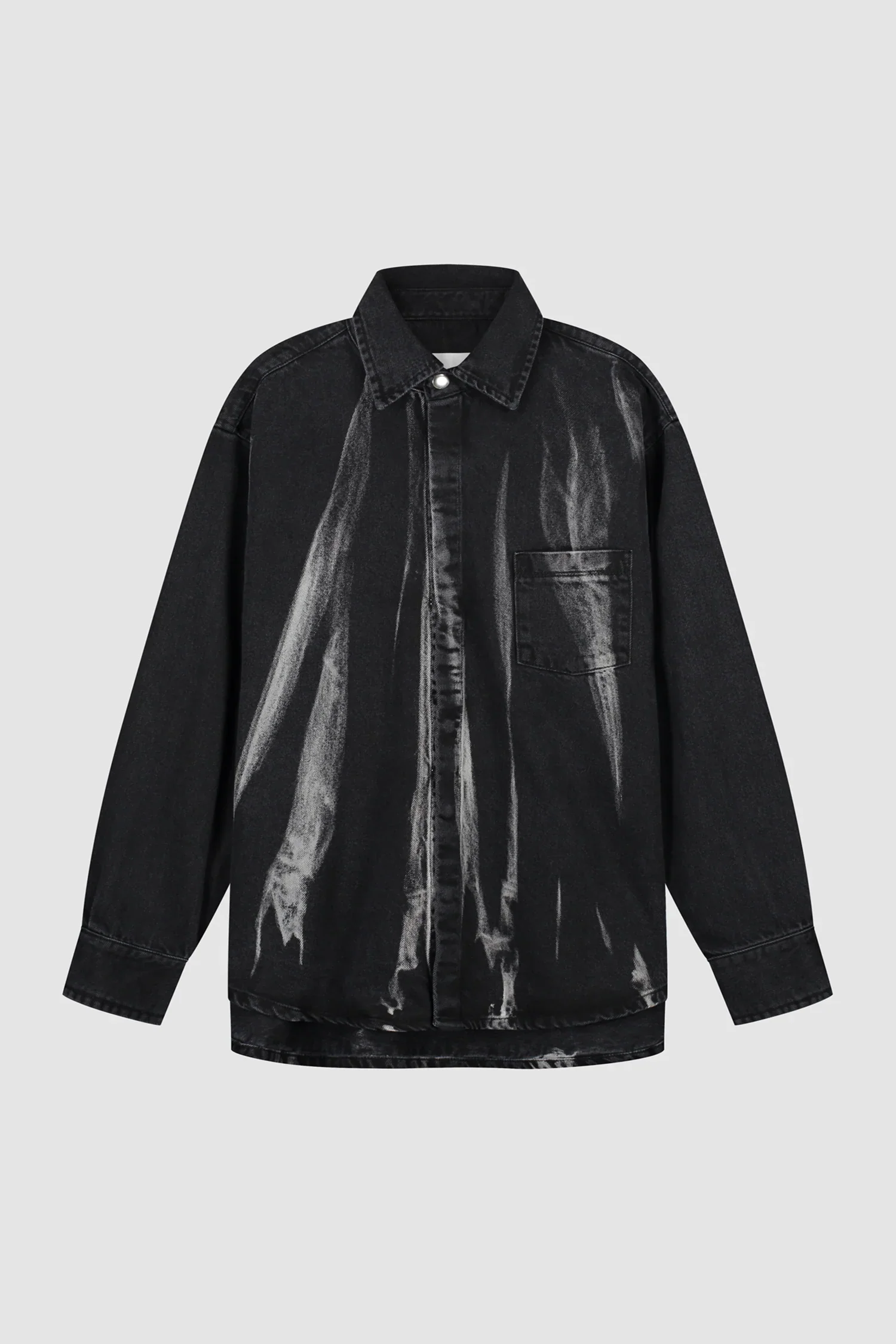 Arte Antwerp Chemise DENIM L/S SHIRT Black