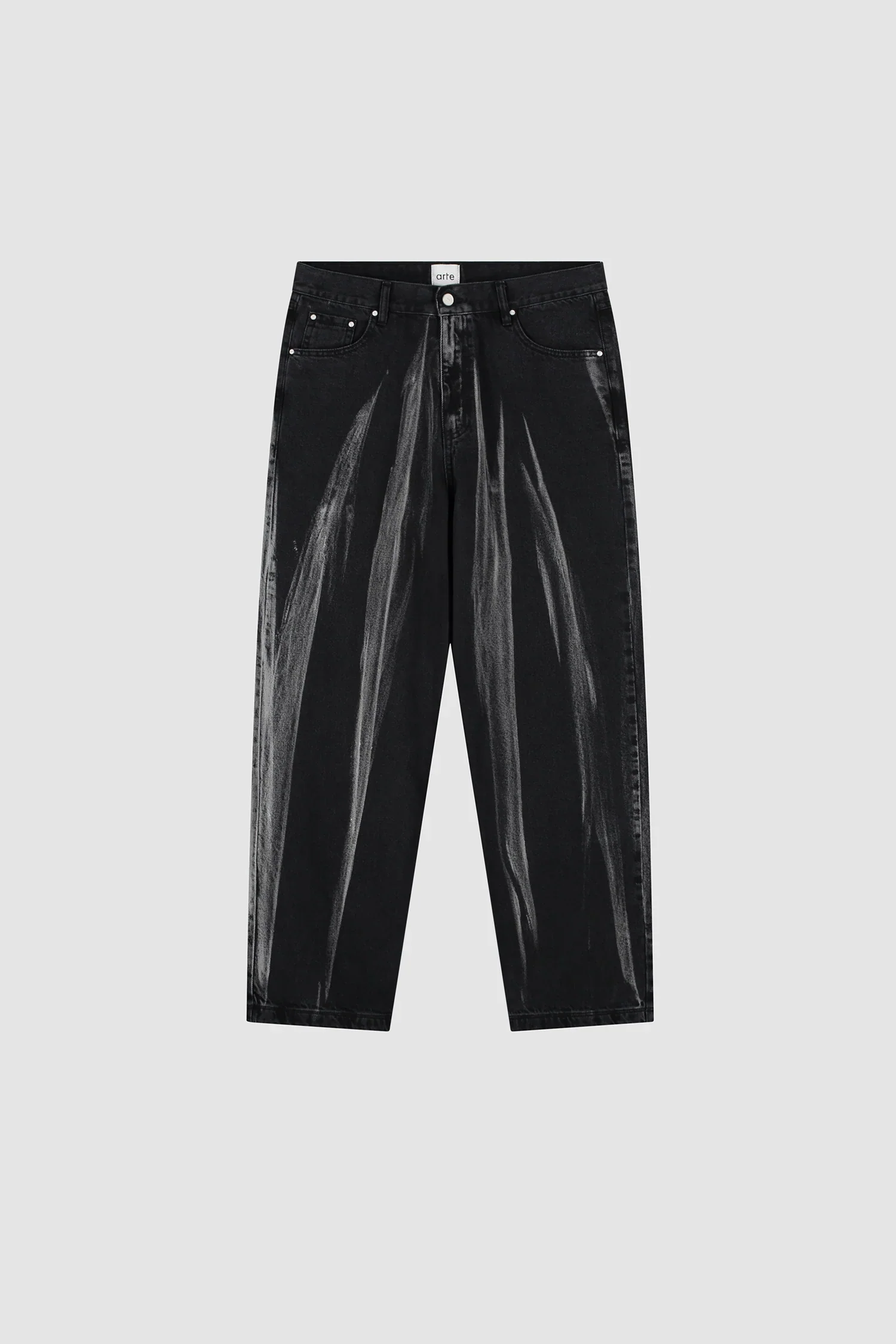 Arte Antwerp Jeans WASHED PANTS Black