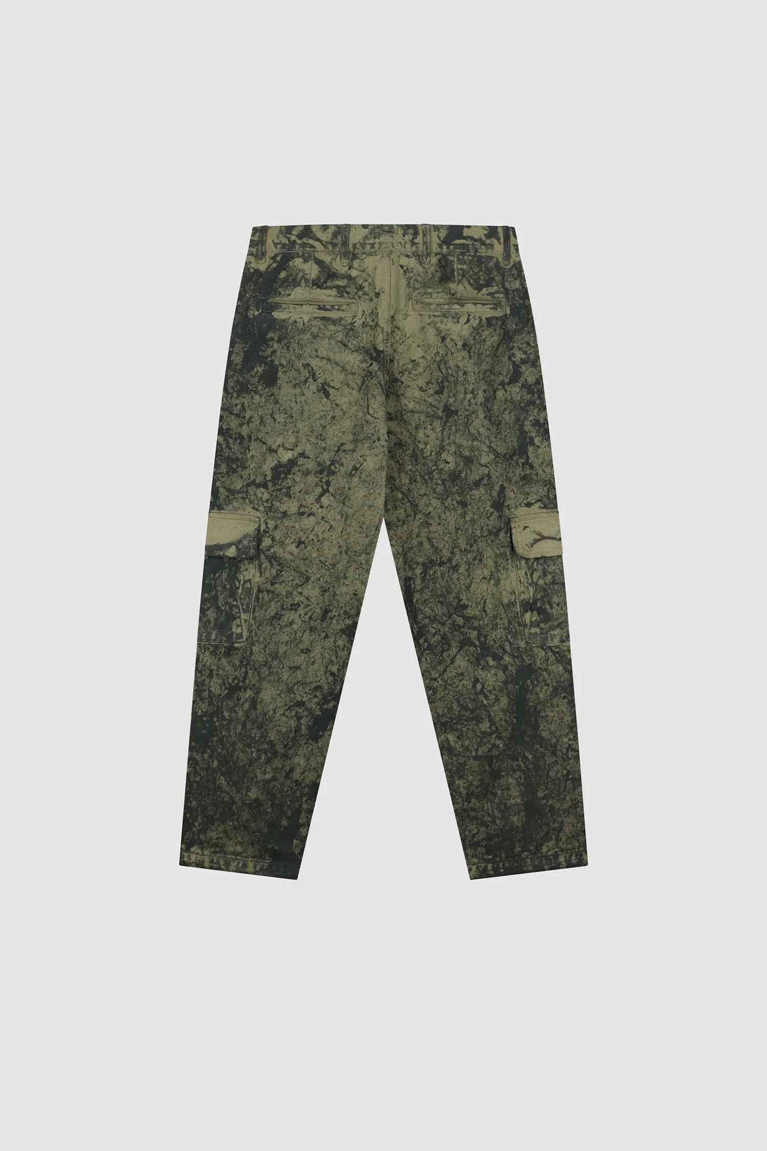 Arte Antwerp Pant ALL OVER PRINT CARGO Green – Image 3