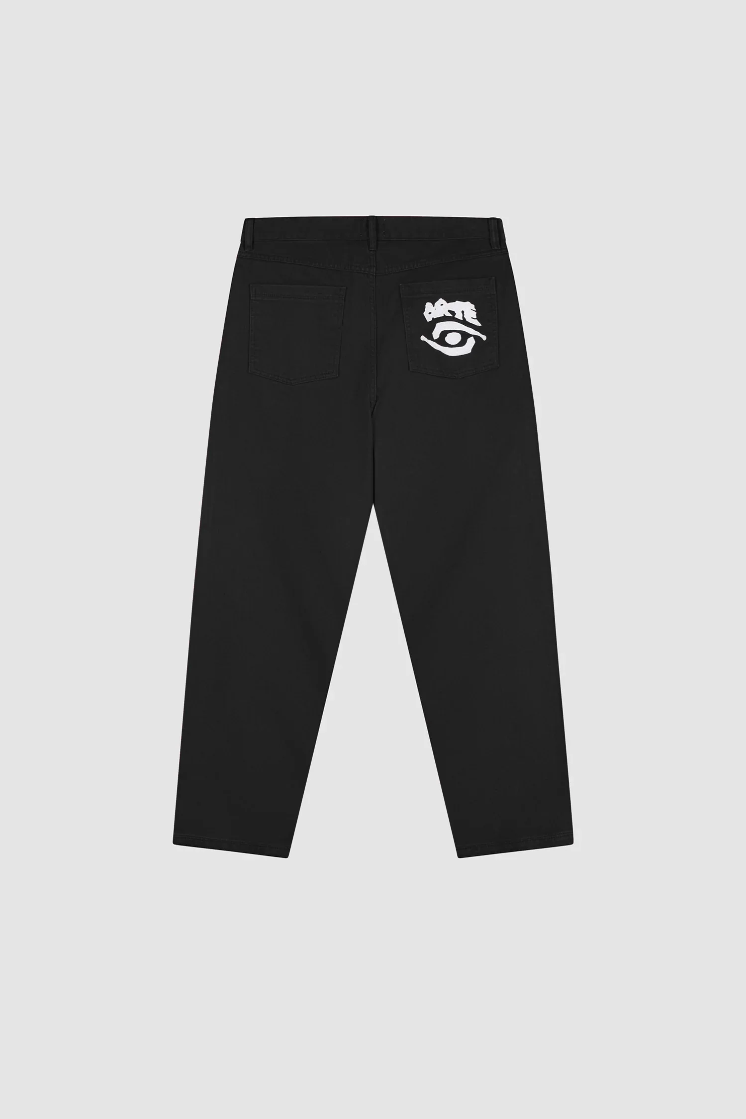 Arte Antwerp Pant BACK POCKET GRAPHIC PANTS Black – Image 2