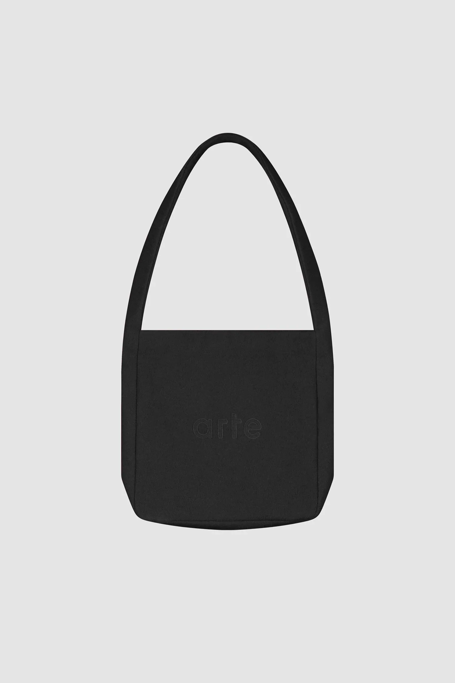 Arte Antwerp Sac BOILED WOOL BAG Black – Image 2