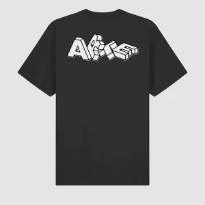 Arte Antwerp T-shirt BLOCKS PRINT S/S TEE Black