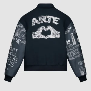 Arte Antwerp Veste ART SAVES COLLEGE JACKET Navy