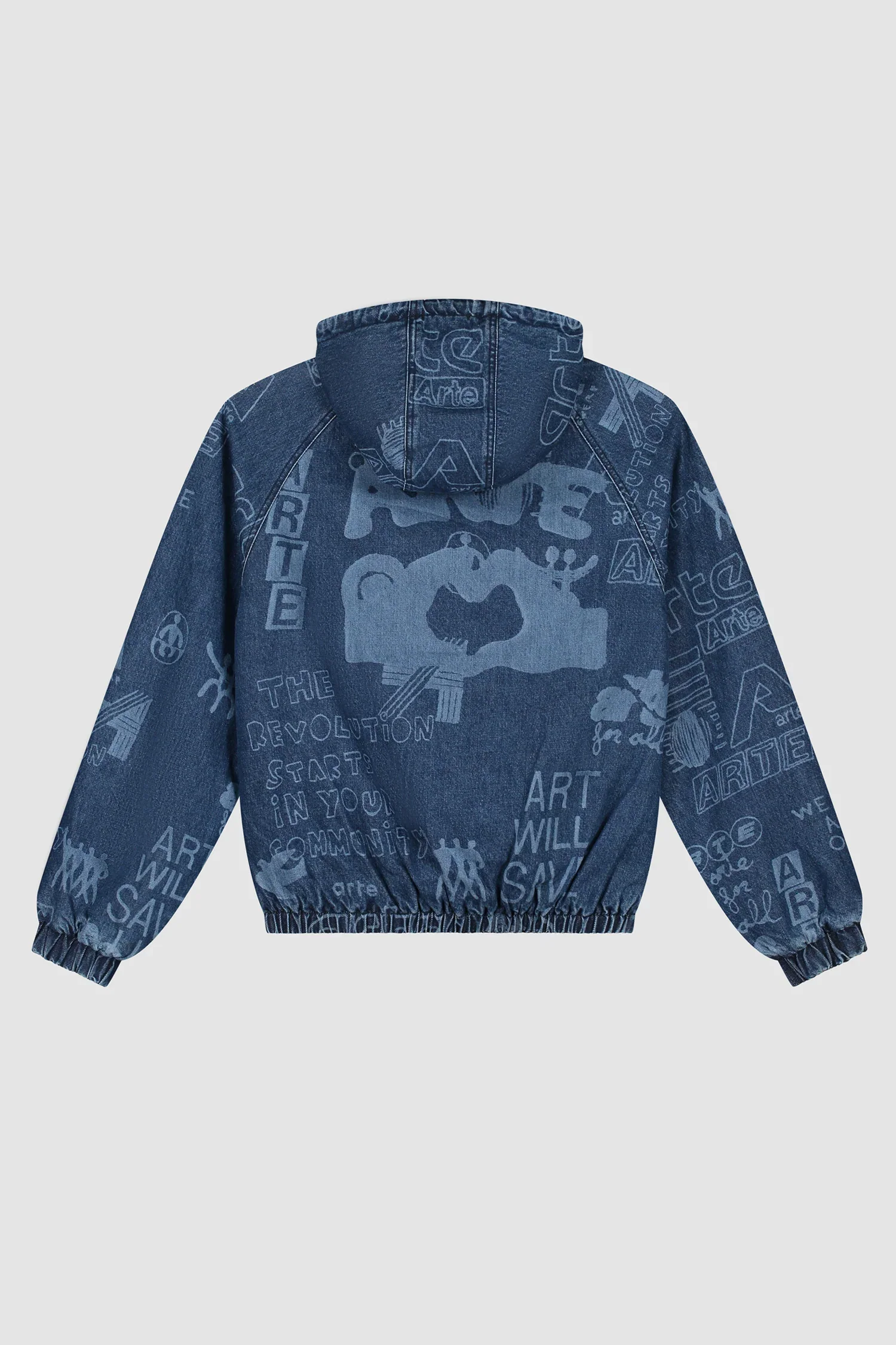 Arte Antwerp Veste ART SAVES JACKET Bleach