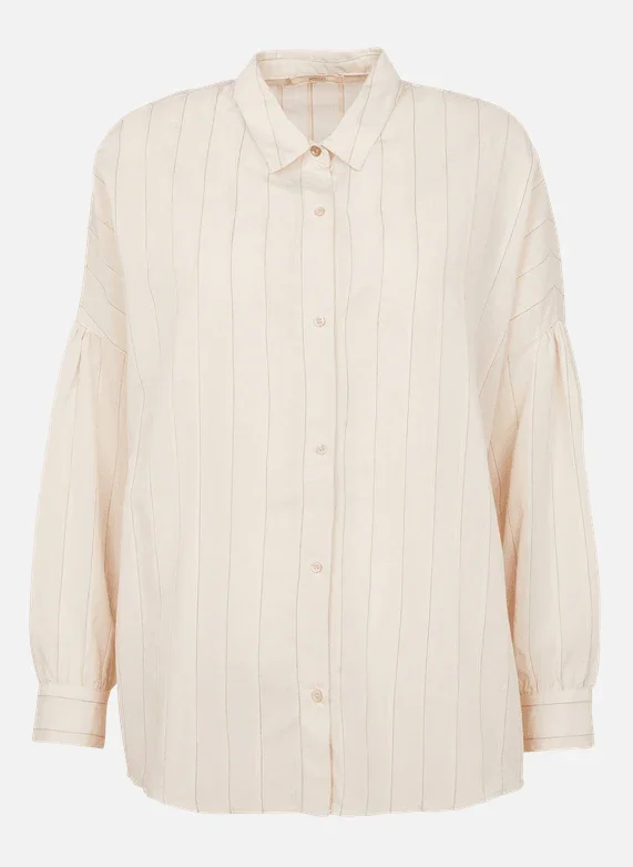BOTAN WIDE SHIRT Fleur De Sel – Image 3