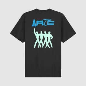 BACK LOGO PEOPLE S/S TEE Black