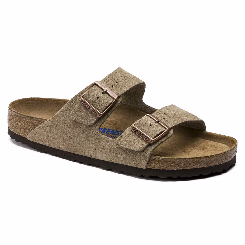 Birkenstock ARIZONA SFB SUEDE TAUPE