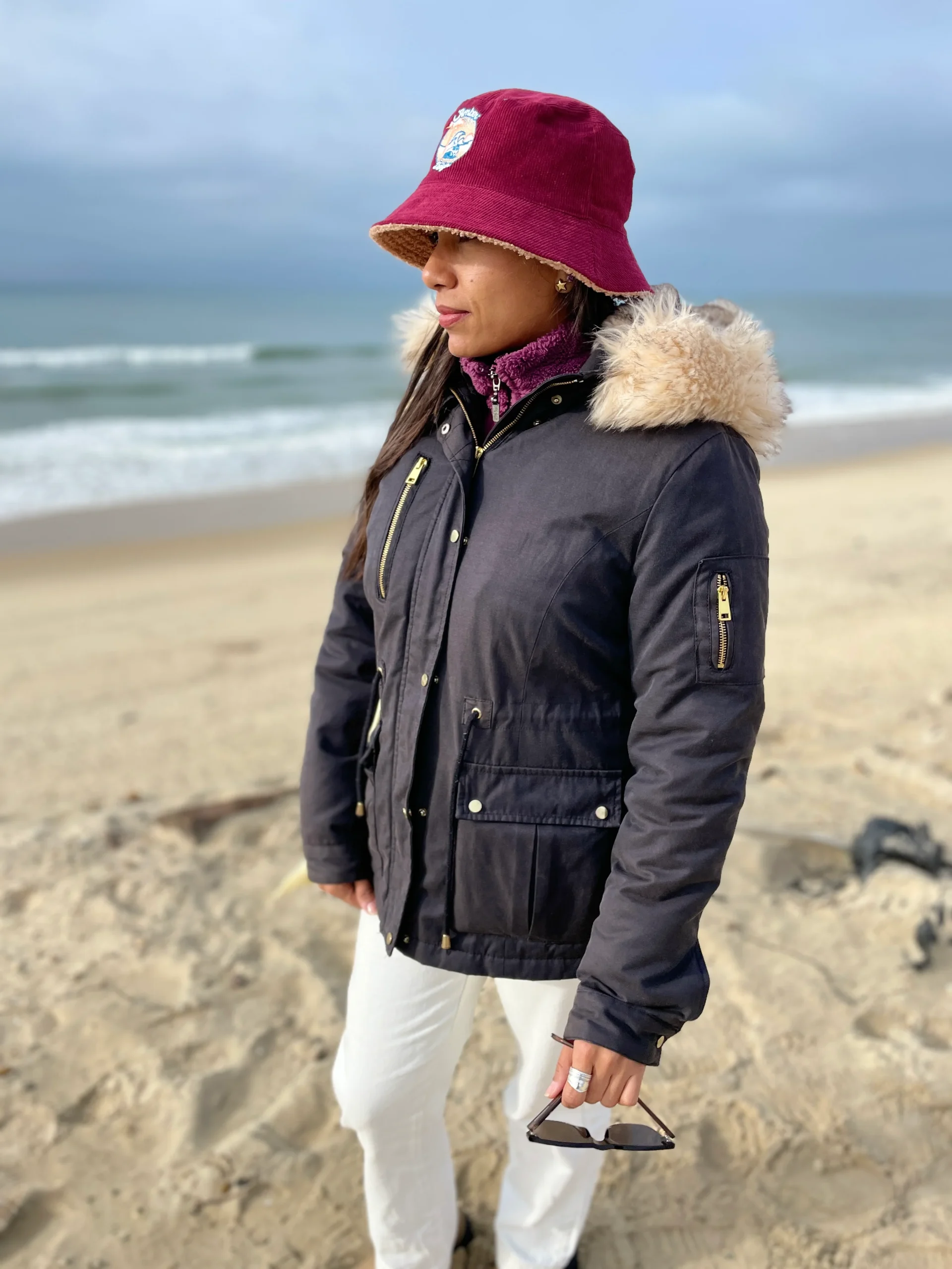 Bob Van réversible hiver bordeaux / bleu – Image 8