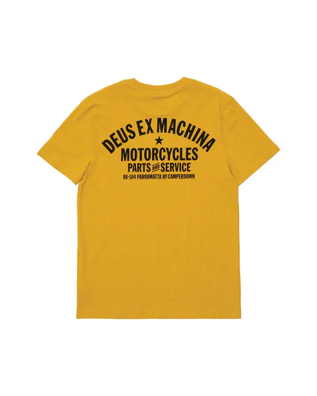 CAMPERDOWN ADDRESS S/S TEE Lemon