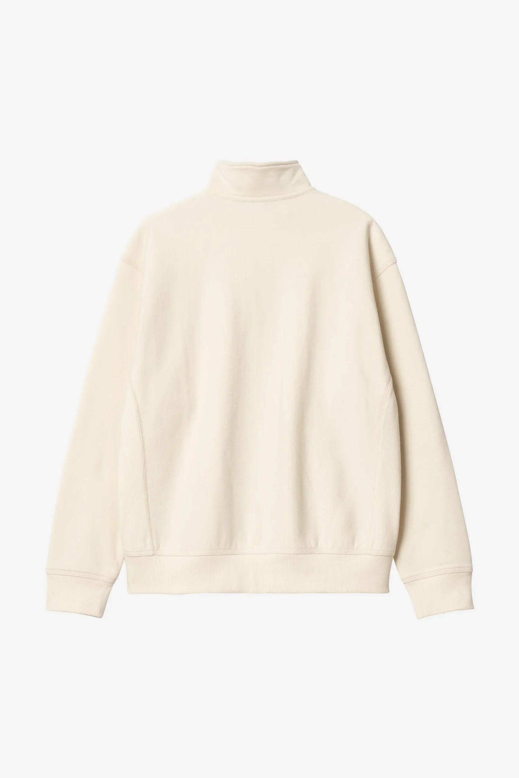 Carhartt Wip HALF ZIP AMERICAN SCRIPT SWEAT Natural – Image 3