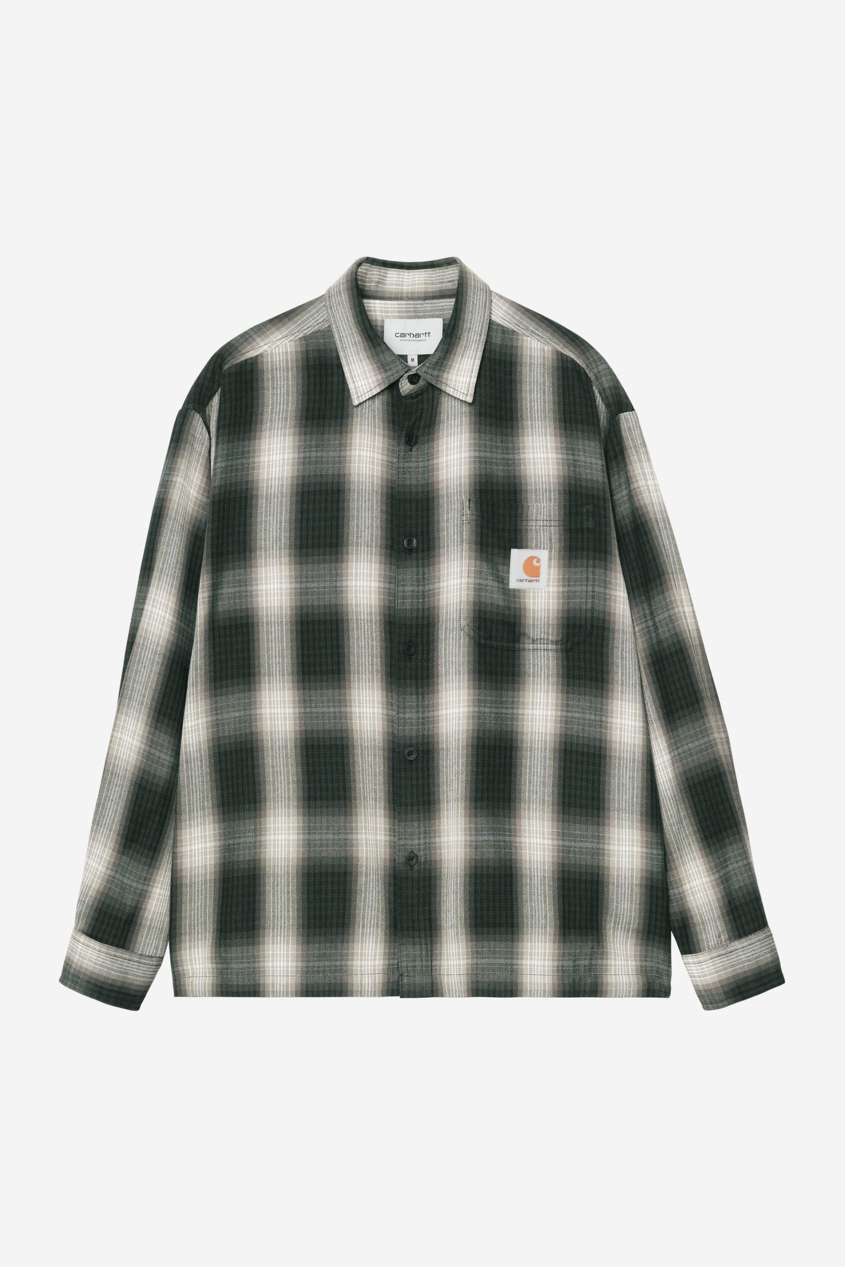 Carhartt Wip HARLIN L/S SHIRT Kale Green