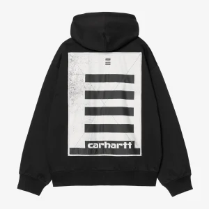 Carhartt Wip HOODED ARCHIVE LINES JACKET Black