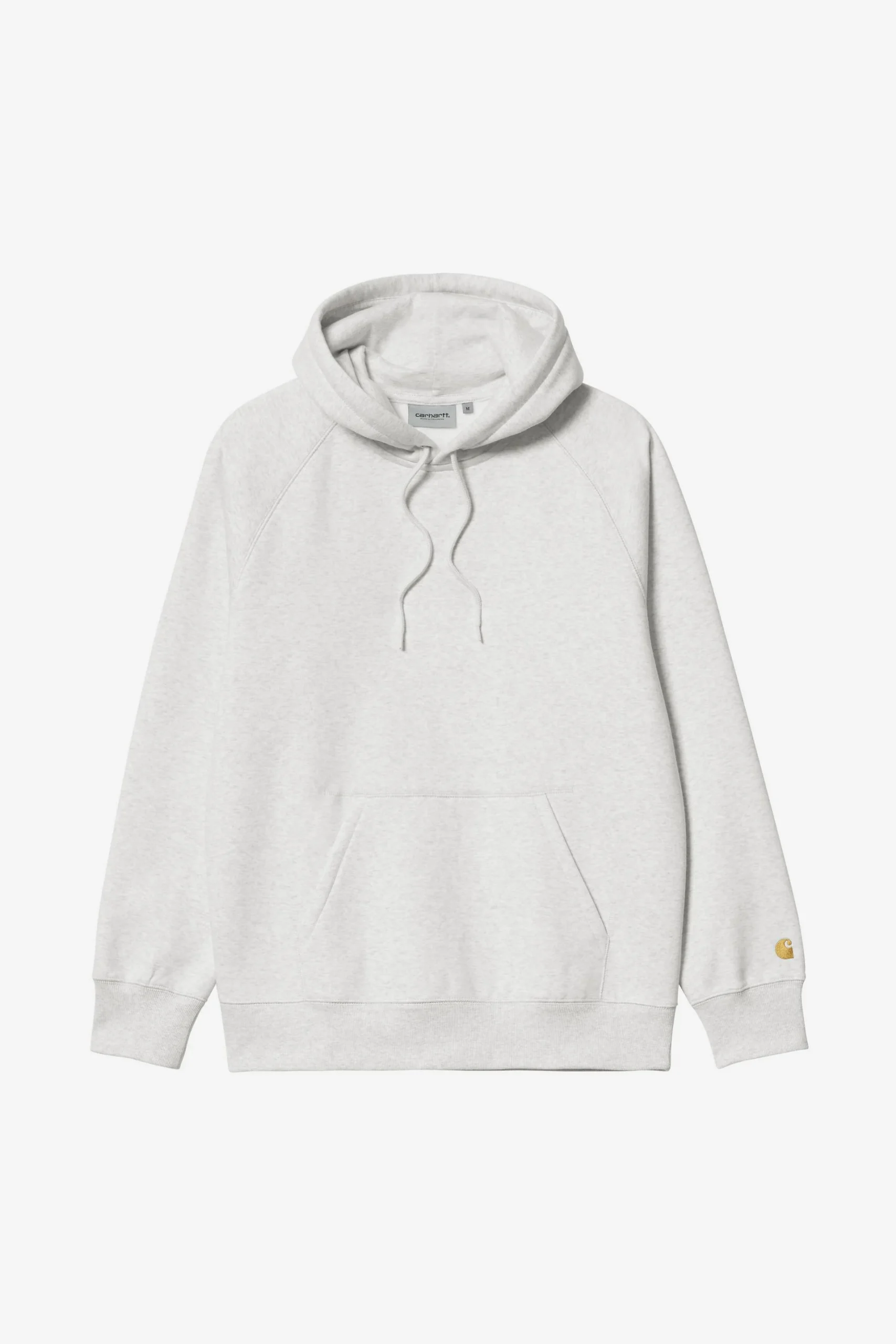 Carhartt Wip HOODED CHASE SWEAT Ash Heather/Gold