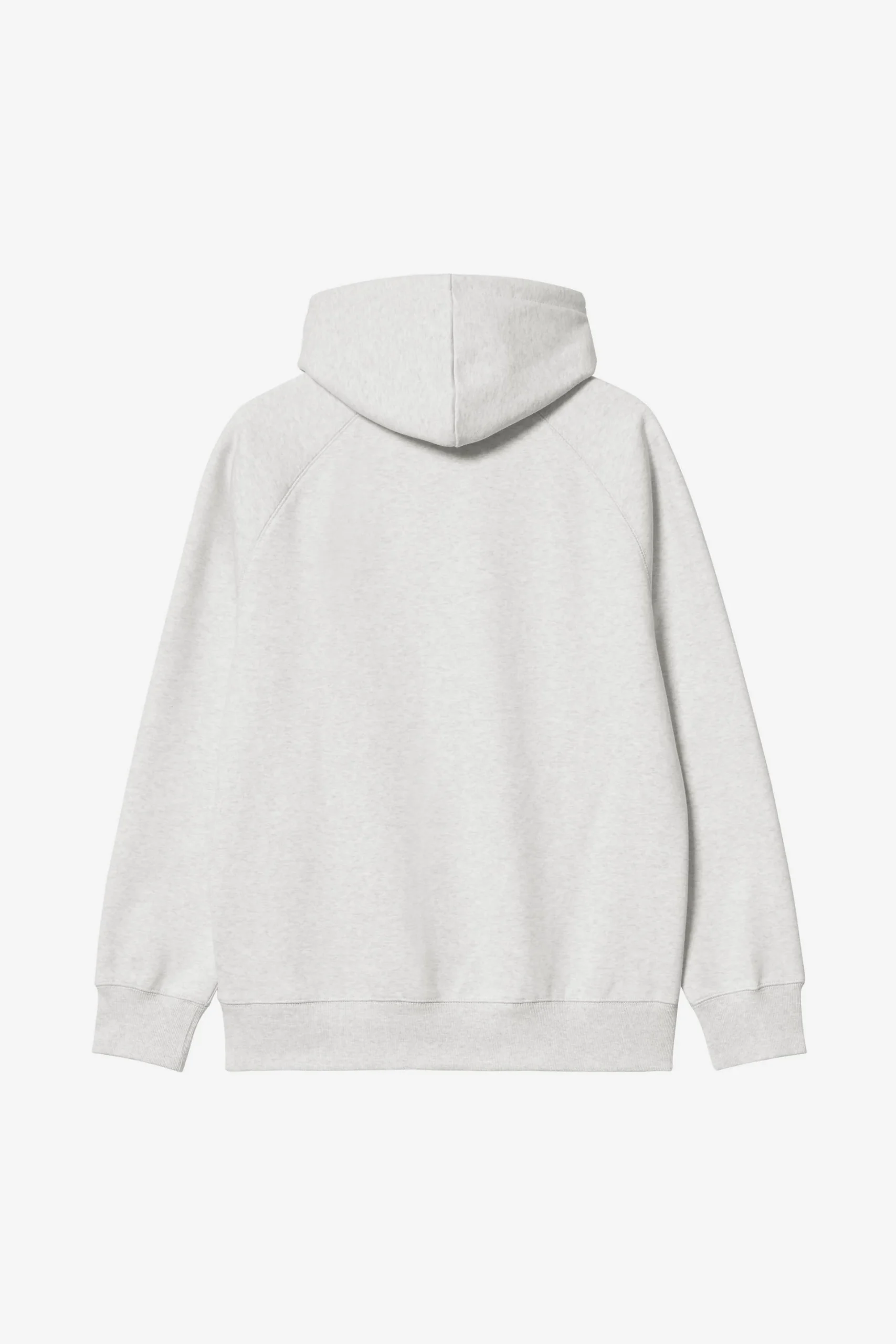 Carhartt Wip HOODED CHASE SWEAT Ash Heather/Gold – Image 3