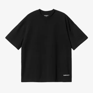 Carhartt Wip LINK SCRIPT S/S TEE Black / White