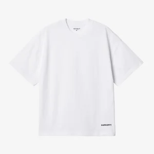Carhartt Wip LINK SCRIPT S/S TEE White / Black