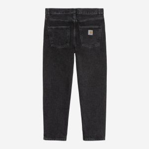 Carhartt Wip NEWEL PANT Black Stone washed