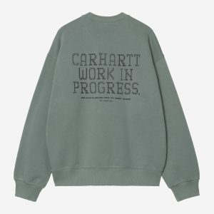 Carhartt Wip PUNCHED SWEAT Velvet Green