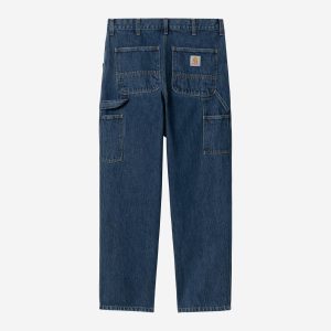 Carhartt Wip SINGLE KNEE PANT Blue stone washed