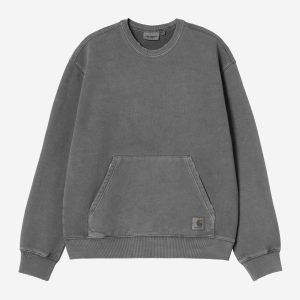 Carhartt Wip TORION SWEAT Black grind washed