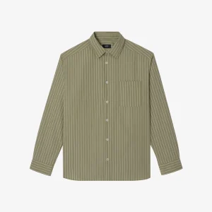 Chemise APC MALO Kaki