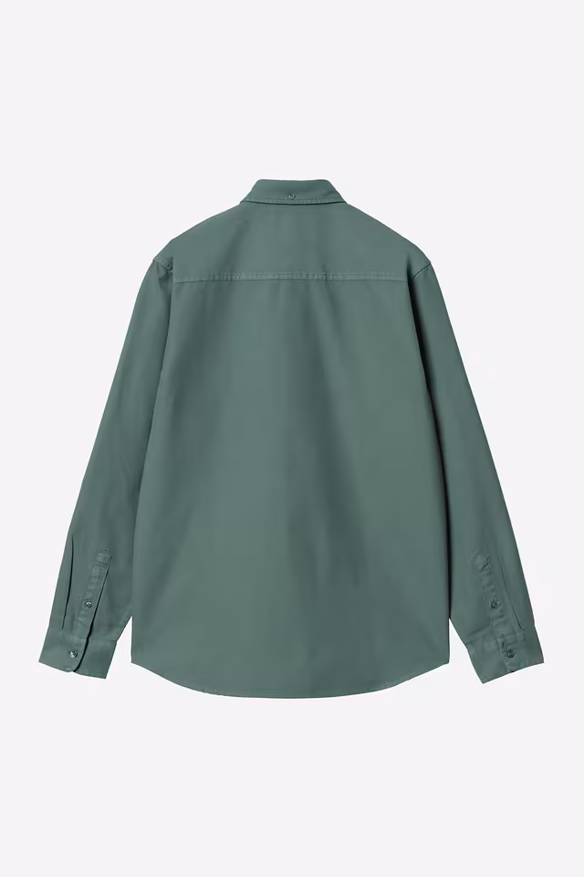 Chemise Carhartt Wip BOLTON L/S SHIRT Silver Pine – Image 3
