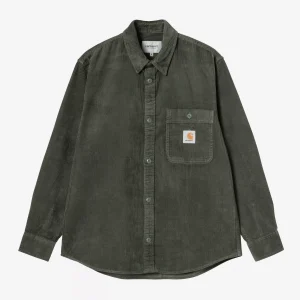 Chemise Carhartt Wip FLINT L/S SHIRT Opuntia