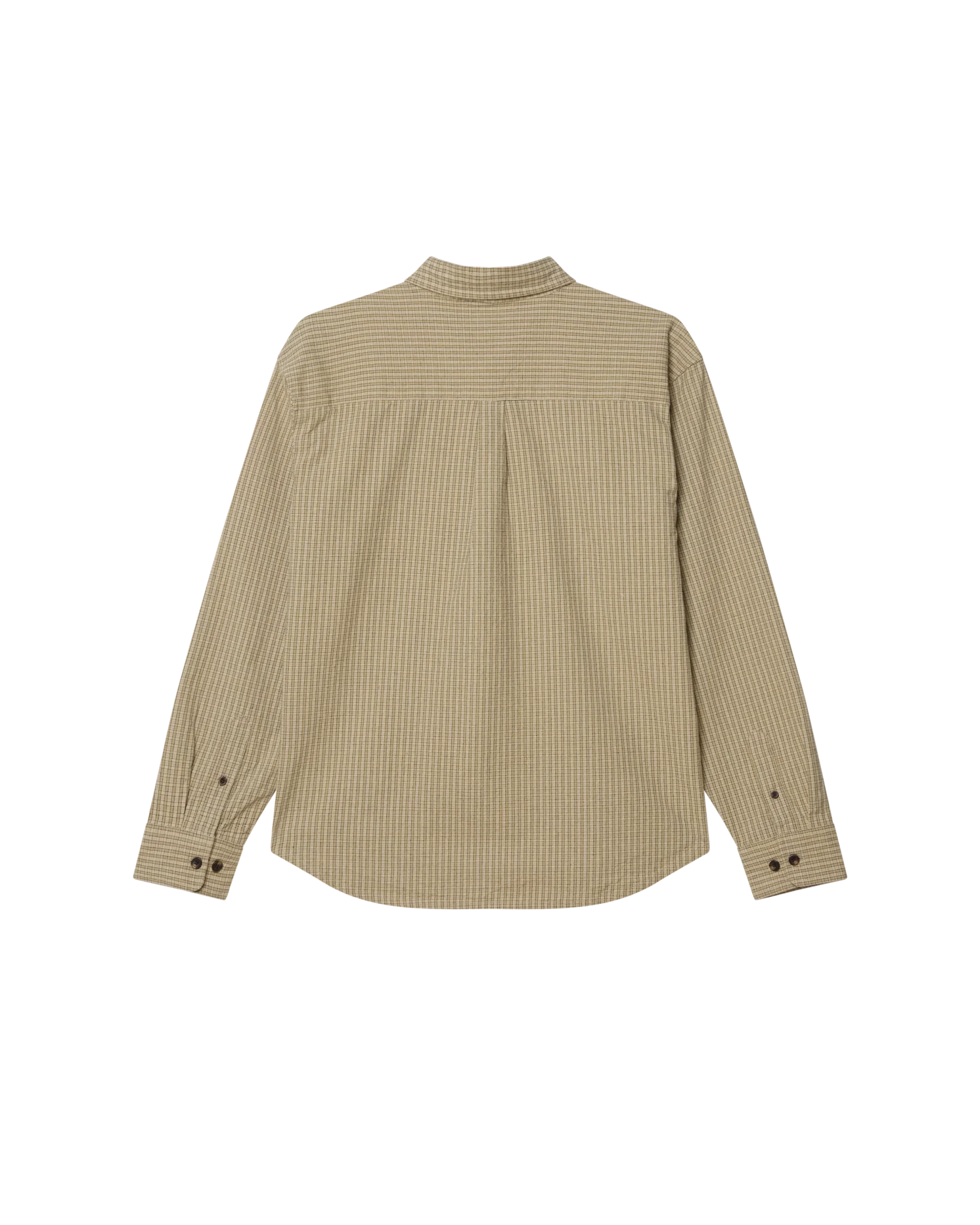 Chemise Obey JIMMY WOVEN Laurel Oak Multi – Image 3