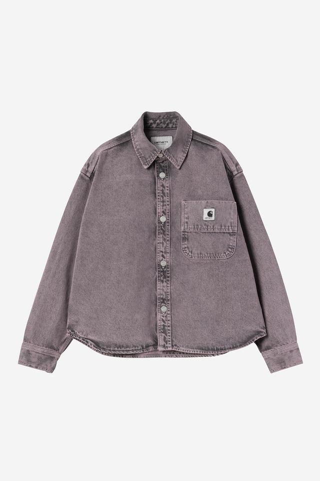 Chemise Carhartt Wip W GEORGIA SHIRT JACKET Black – Image 2