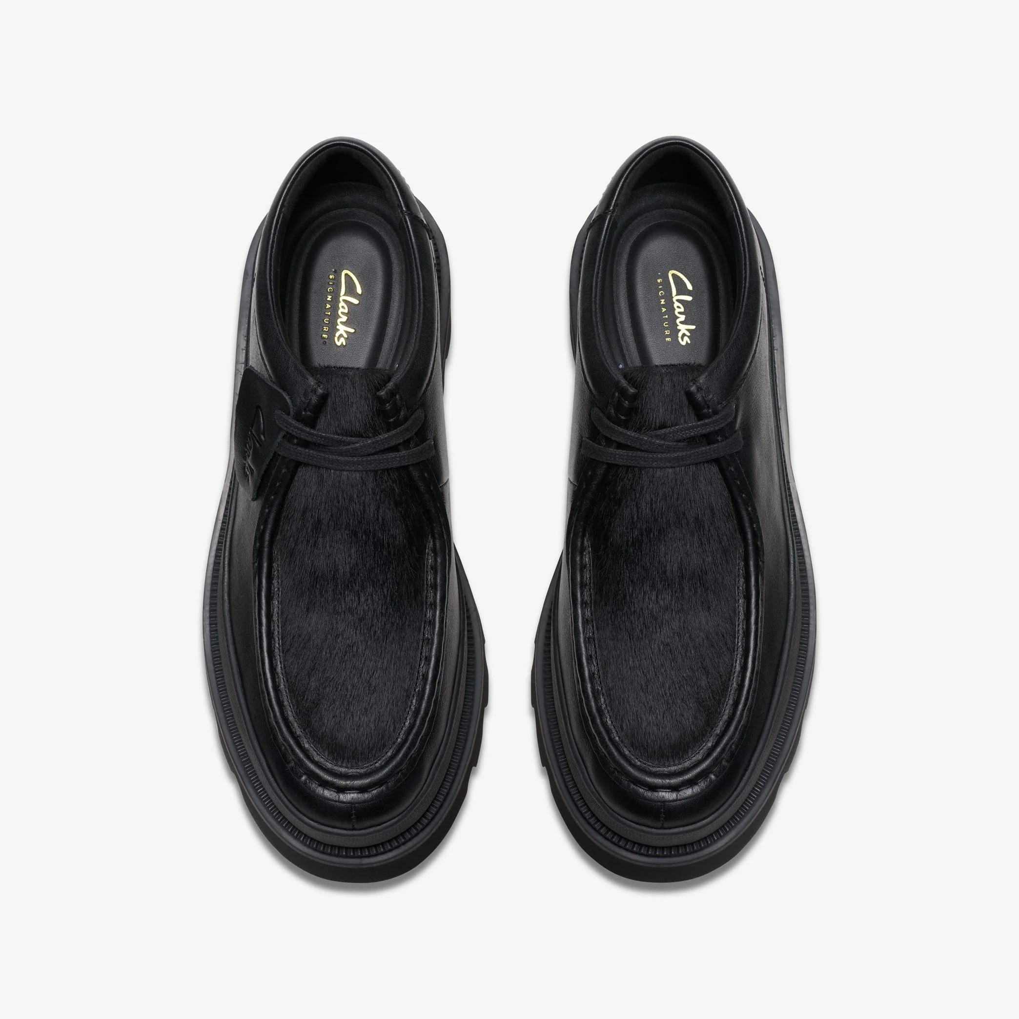 Clarks BADELL SEAM HI LEATHER BLACK – Image 7