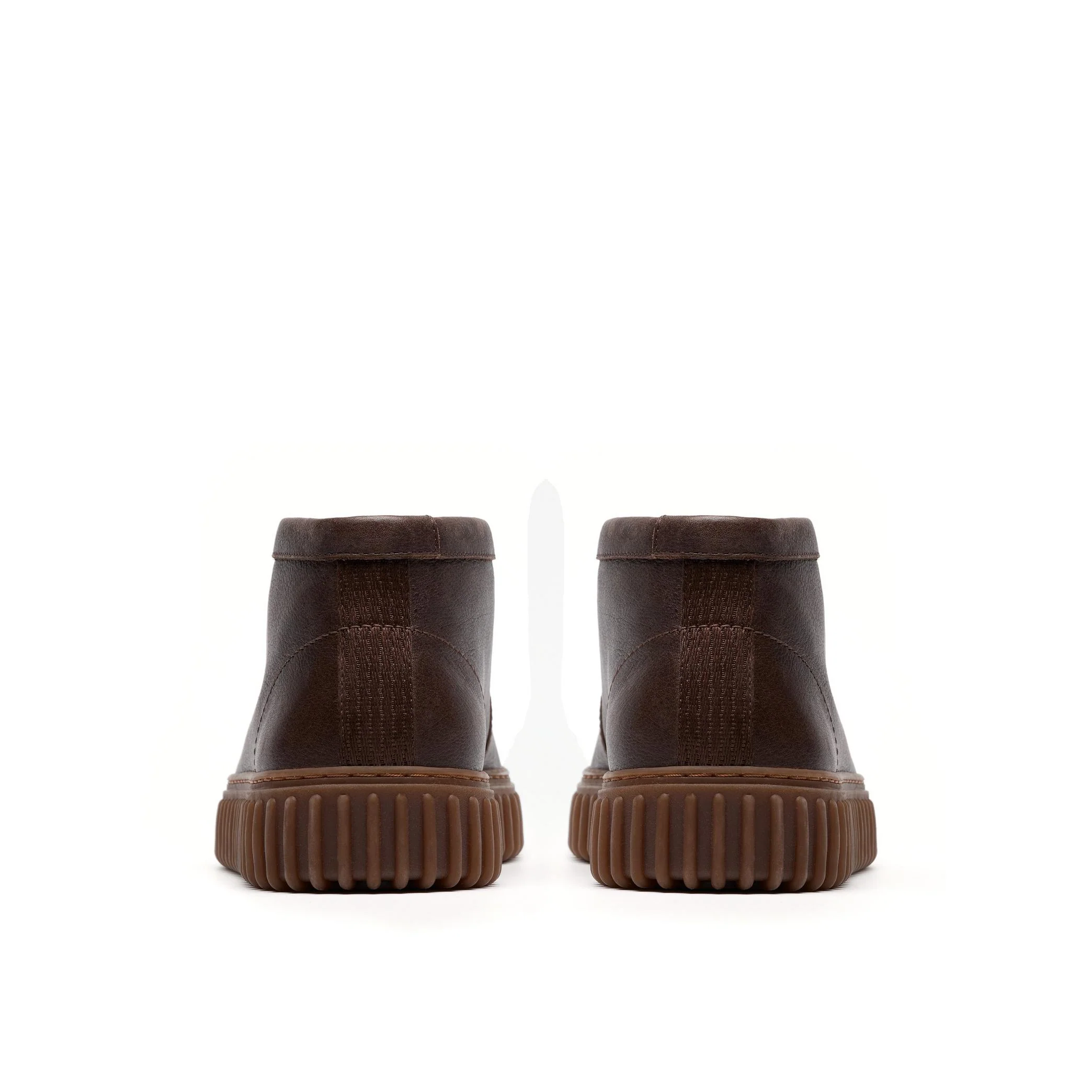 Clarks TORHILL HI LEATHER DARK BROWN – Image 6