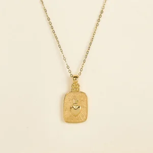 Collier Inez beige