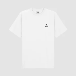 HEART LOGO S/S TEE White