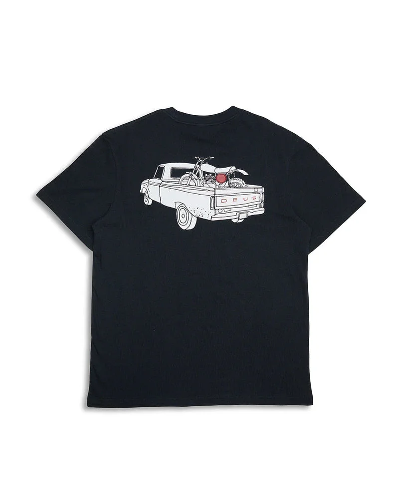 CARBY PICKUP S/S TEE Black
