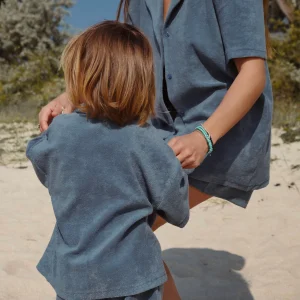 Ensemble femme chemise + short éponge