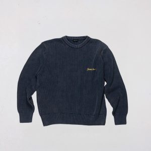 Goodies Sportive Crewneck WASHED INSIGNIA PREMIUM KNIT Blue