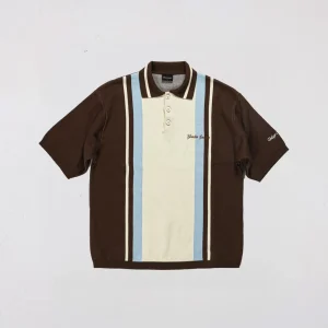 Goodies Sportive Polo NIAGARA Blue, Brown & Ecru