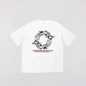 Goodies Sportive T Shirt CARP White