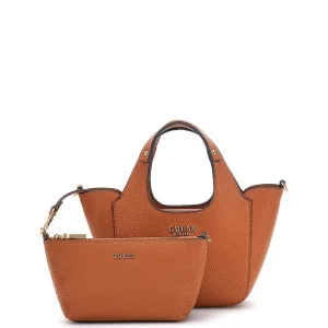Guess Sac Bandoulière Calista Top Zip Shou Caramel BG733475