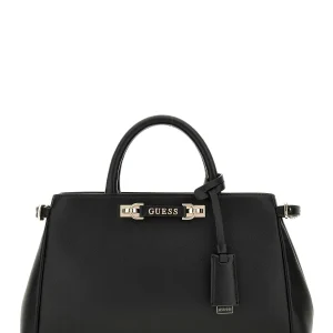 Guess Sac Bandoulière Anadela 3 Comp Satch Black BG964406