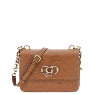 Guess Sac Bandoulière Anadela 3 Comp Satch Cognac KG962420