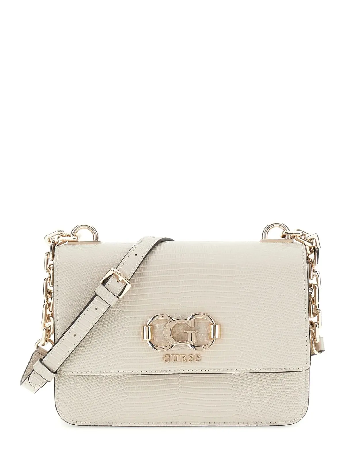 Guess Sac Bandoulière Anadela 3 Comp Satch Taupe KG962420