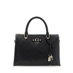 Guess Sac Bandoulière Dita Dome Satchel Black Logo PD760206