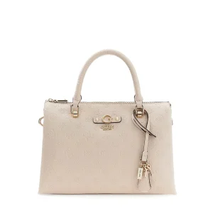 Guess Sac Bandoulière Dita Dome Satchel Light Taupe Logo PD760206