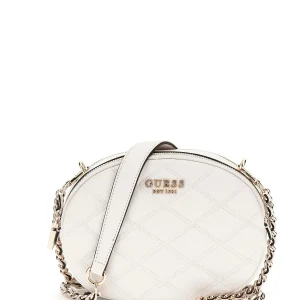 Sac Bandoulière Guess Cruise Vibe Top Zip Off White QG963212